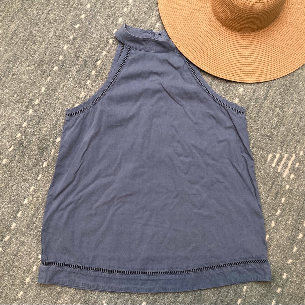 Cloth&Stone Eyelet Halter Tank